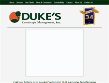 Tablet Screenshot of dukeslm.com